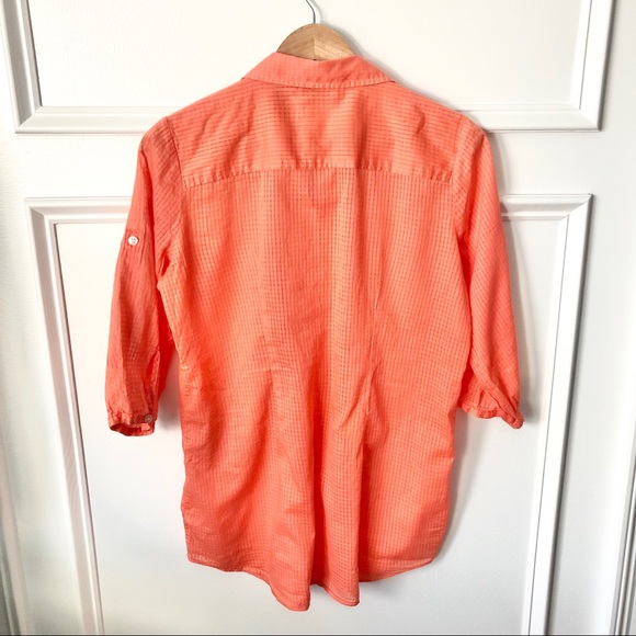 Beautiful Orange Blouse - Picture 3 of 3